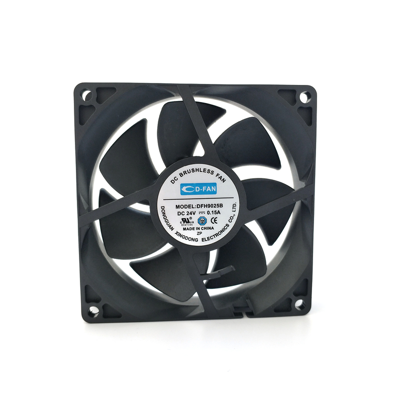 Fan di raffreddamento senza spazzole da 92 mm 9225 12V 24V DC