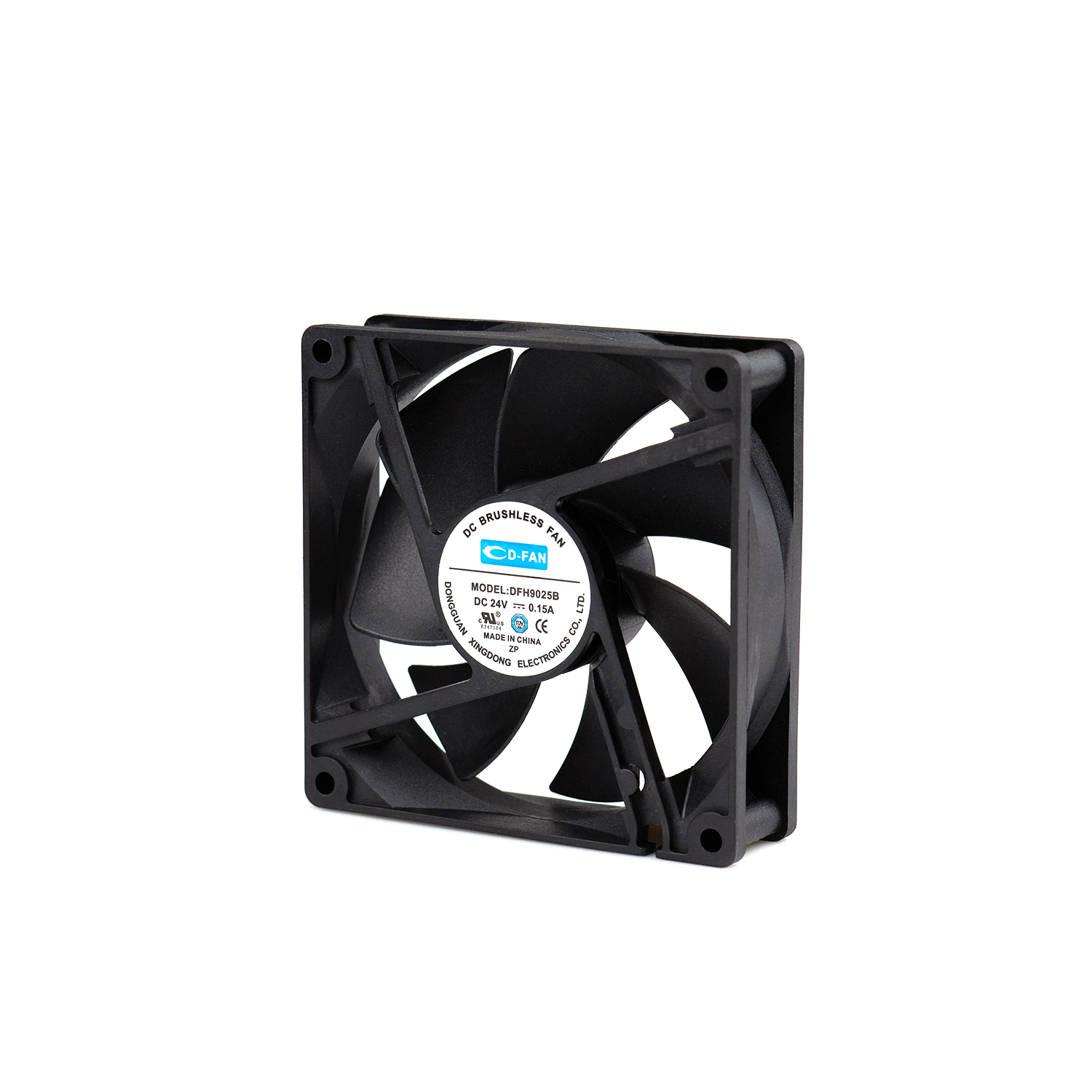 Fan di raffreddamento senza spazzole da 92 mm 9225 12V 24V DC