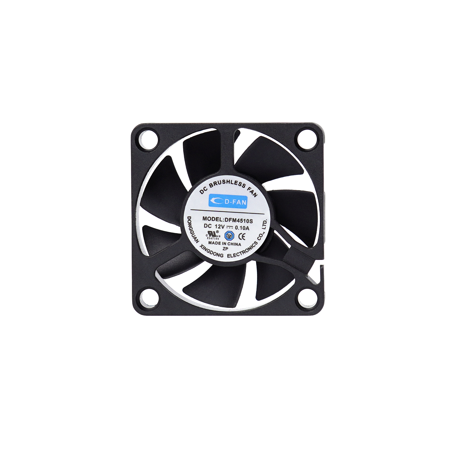 Fan a flusso d'aria 5V 12V 45mm DC Axial Fan