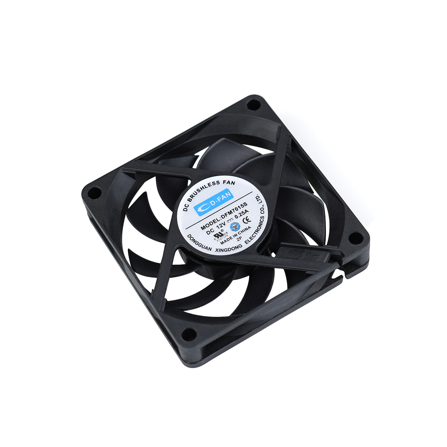 Raffreddamento attivo 12V 24V 70mm 70x70x15mm DC Axial Fan